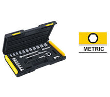 24PC 3/8 Drive Metric Socket Set